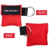 CPR Resuscitator Mask Keychain First Aid Emergency Face Shield  Professional Outdoor Rescue Health Care Tools 3