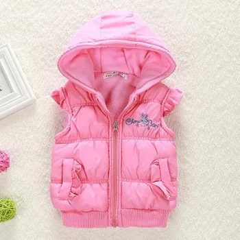 

Girls Vest Kids Spring/Autumn/Winter Vests Children Winter Warm Sleeveless Jacket Girls Waistcoat Children Winter Vest