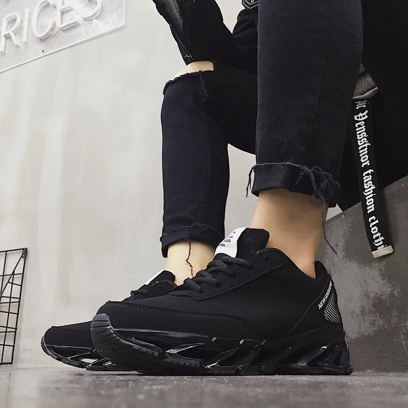 Весенне-летняя спортивная обувь для мужчин Спортивная обувь мужские кроссовки легкие Прогулочные кроссовки Светоотражающие zapatillas hombre