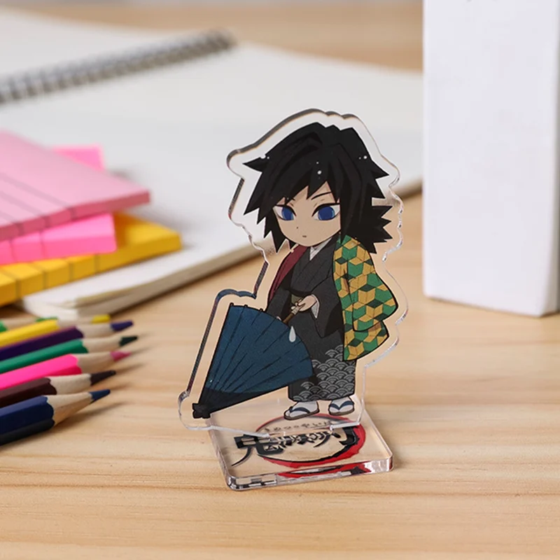 Anime Demon Slayer Kimetsu No Yaiba Kamado Tanjirou Nezuko Kanawo Zenitsu Inosuke Giyuu Acrylic Stand Figure Model Toys