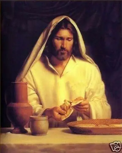 

100% hand painted Art Repro oil painting:"Jesus In canvas" 24x36 Inch