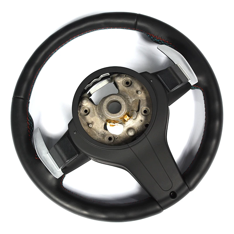 100% оригинальные автомобильные аксессуары на руль автомобильный Стайлинг для BMW 5