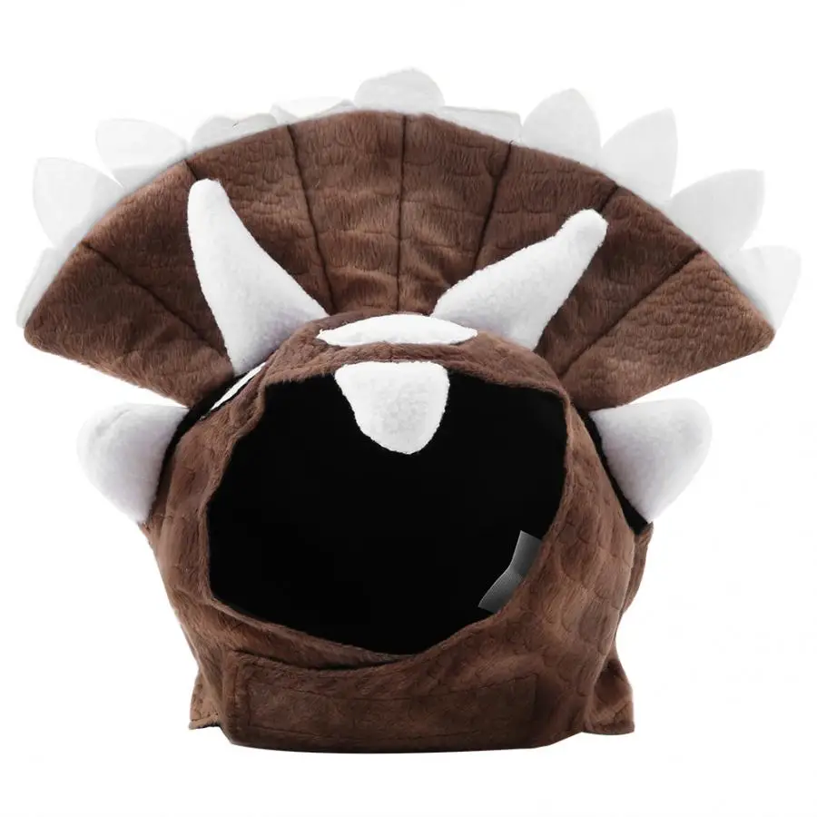 

Dog Baseball Hat Triceratops Pet Dog Headpiece Cosplay Costume Headpiece Cap for Xmas Festival Puppy Dog Hat Party Dress