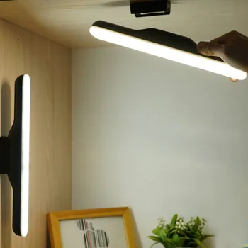 

Home Makeup Bedroom Magnet Adsorption Dimming Reading USB Rechargeable Touch Control Cabinet Light 14pcs LED Eye Protect Smart