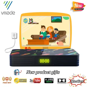 

Vmade HD Dvb t2 Tuner Digital Receiver TV Box TV Tuner H.265Hevc support WIFI MeeCast AC3 IPTV Youtube TV Receiver Set Top Box