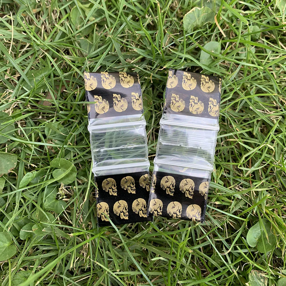 HORNET 100 шт./лот &quotтемный призрак голова&quot два размера многоразовый замок на