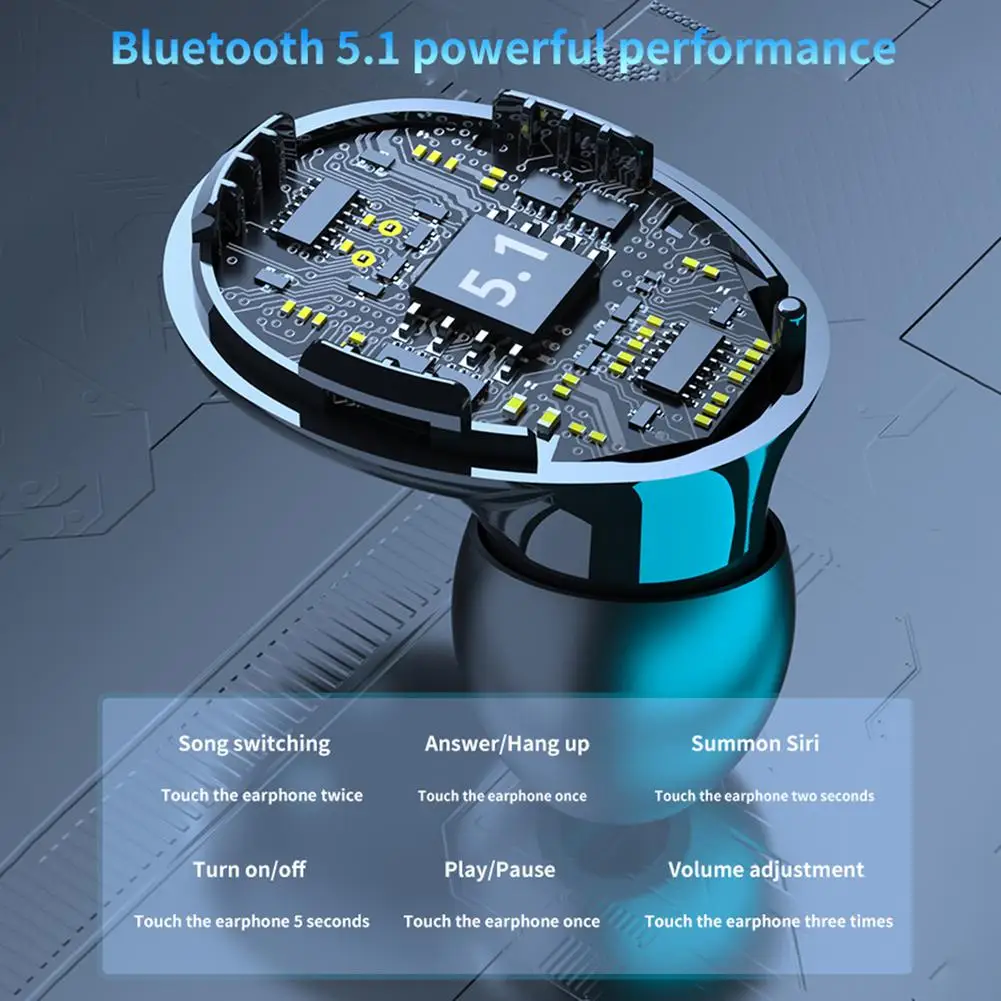 TWS 9D Stereo Bluetooth 5 0 Earphones With Charging Box Wireless Headphone Sports Waterproof Earbuds Headsets