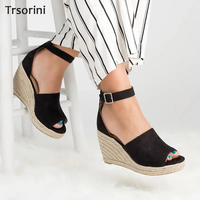 plus size wedge heels