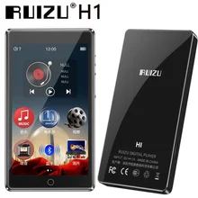 RUIZU H1 MP4 oyuncu 4.0 inç tam dokunmatik ekran ile Bluetooth 5.0 FM radyo kayıt e-kitap Video müzik çalar dahili hoparlör