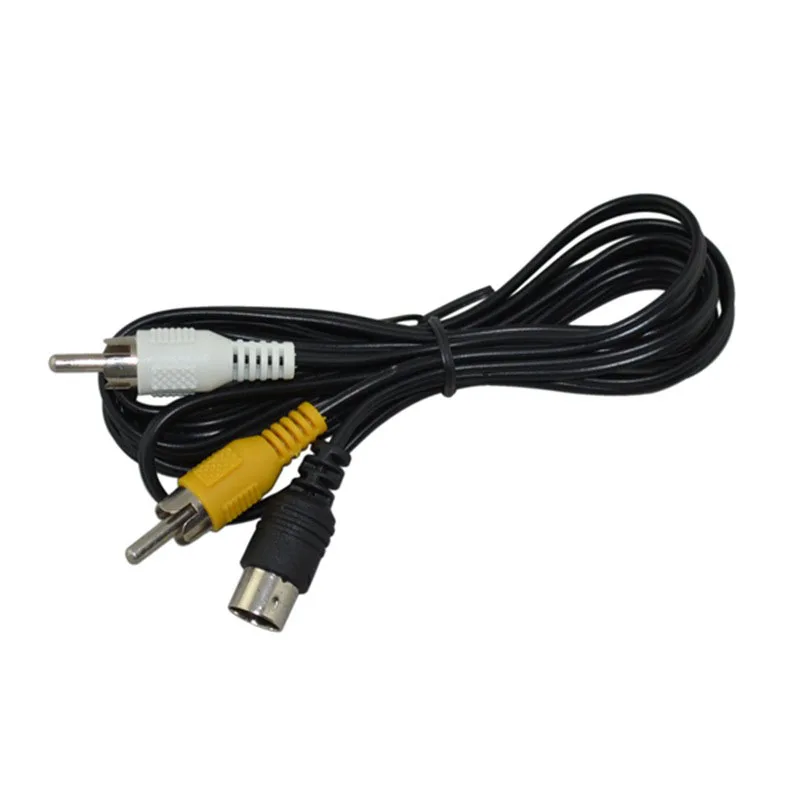 

1.5M RCA TV AV Audio Video Cord Cable for Sega Genesis 2 & Sega Master Drive 2/ System 2 PVC Provide Audio Video Signal Transfer