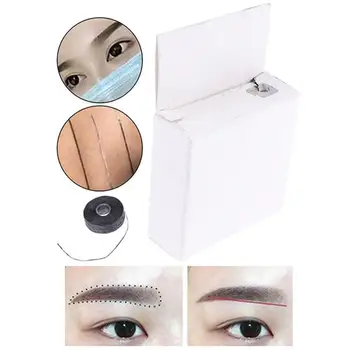 

Mapping pre-ink string For Microblading eyebow Dyeing Semi Make Thread Eyebrow Permanent Liners Positioning Tool Up Measuri C6X0