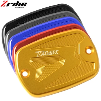 

New 7 Colors Available Motorcycle Aluminum Brake Fluid Fuel Reservoir Tank Cap Cover For YAMAHA TMAX 500 TMax 530 TMAX530 SX DX