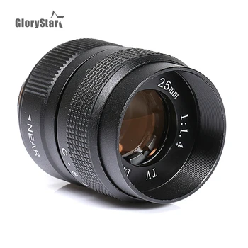 

GloryStar 25mm F1.4 CCTV camera lens C-FX Mount Ring for Fuji Fujifilm X-A2 X-A1 X-T1 X-T2 X-T10 X-E1 X-E2 X-1M X-Pro1 X-Pro2 X