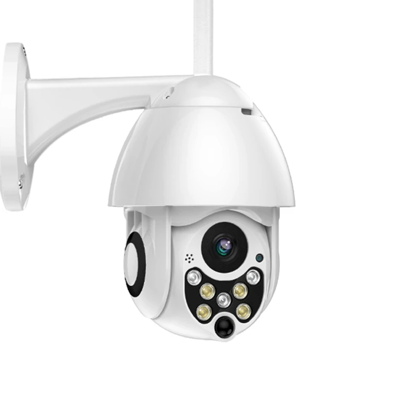 

Network Camera Outdoor Waterproof Rotating Ball Wireless Wifi Security Camera 1080P Fixed Focus Infrared Camera Eu Plug