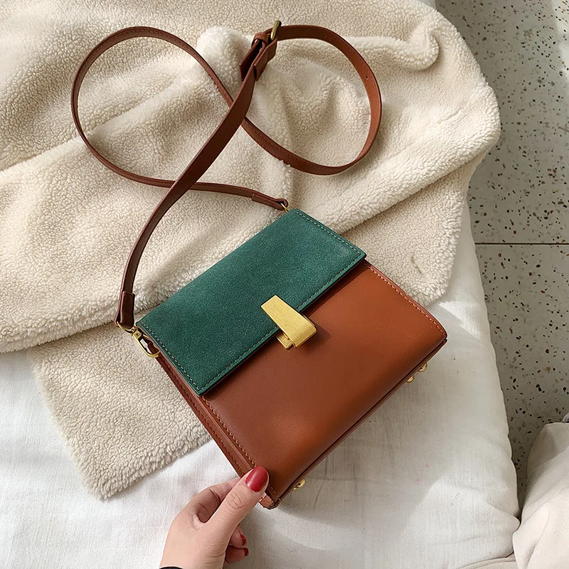 

Mini Shoulder Bag Bags2019 New Style Korean-style Versitile Fashion Dull Polish Square Sling Bag Shoulder Bag