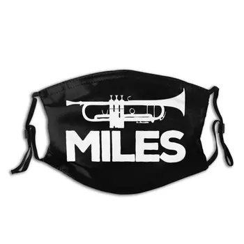 

Miles Davis Trumpet Logo 3D Print Reusable Mask Great Quality Anti Haze With Replaceable PM2.5 Filters