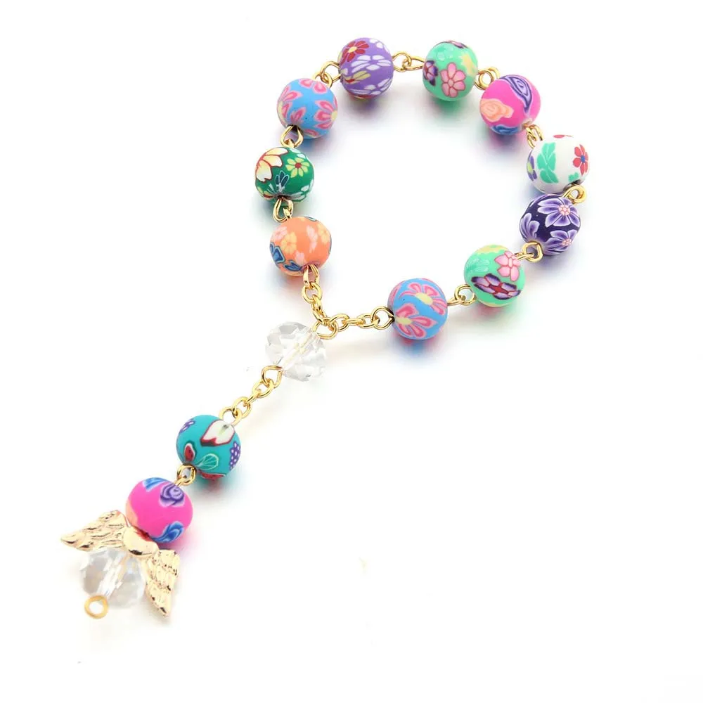 10pcs Baby Shower Baptism Gift Bracelet Christening Favor Return Gift