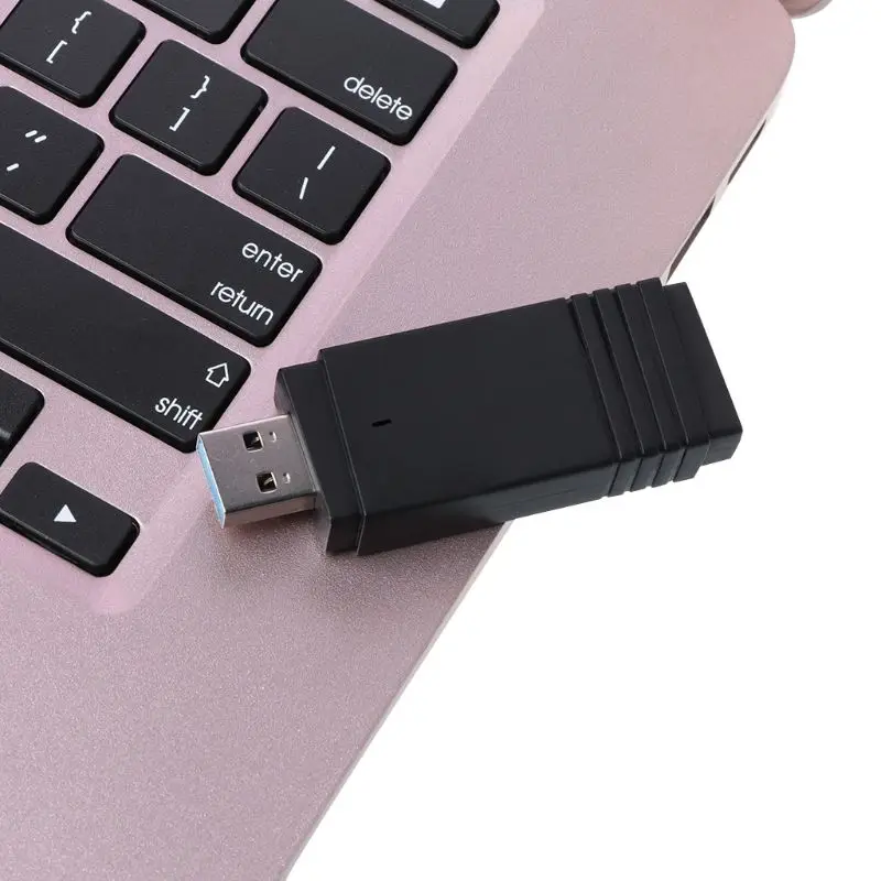 1200 Мбит/с USB 3,0 AC 2,4G/5G WiFi адаптер карта беспроводной Bluetooth 5,0 USB ключ