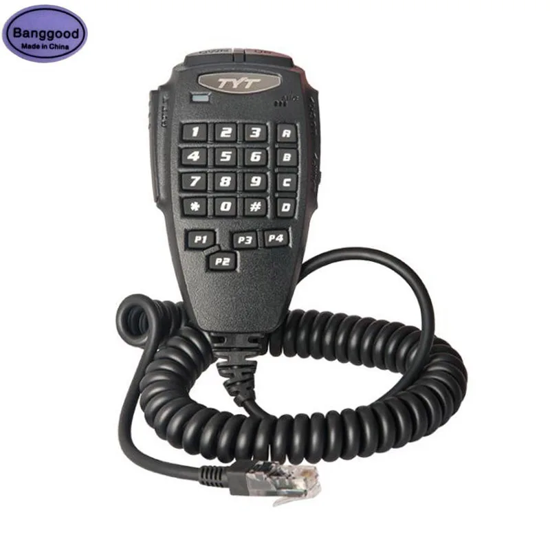 Оригинальный TYT PTT Mic Динамик микрофон для TH-7800 TH7800 TH9800 TH-9800 плюс Quad Band 50 Вт