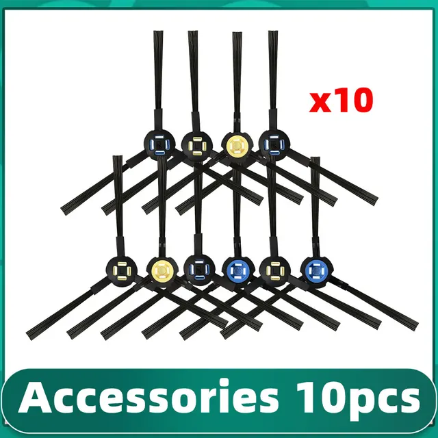 iLife A7 A9S V8 V8s X750 X800 X785 V80 L100 Silvercrest SSR1 SSRA1 Rubber Main Side Brush Hepa Filter Replacement Parts Set P