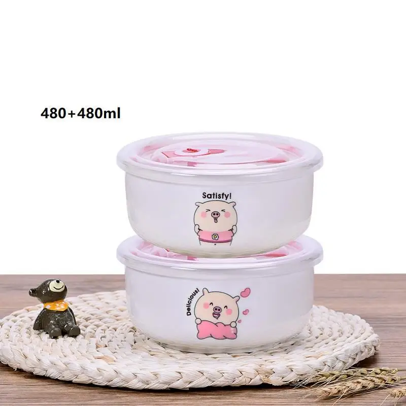 Version S Dondurma Kasesi Saladier Ramen Набор тарелка контейнер для еды Tigela лапша посуда для супа Кухня Обеденный бар керамическая чаша - Цвет: Version S