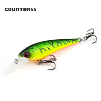 

1pc Countbass Minnow Hard Lure 52mm, Trout Fishing Bait, Freshwater Bass Wobblers