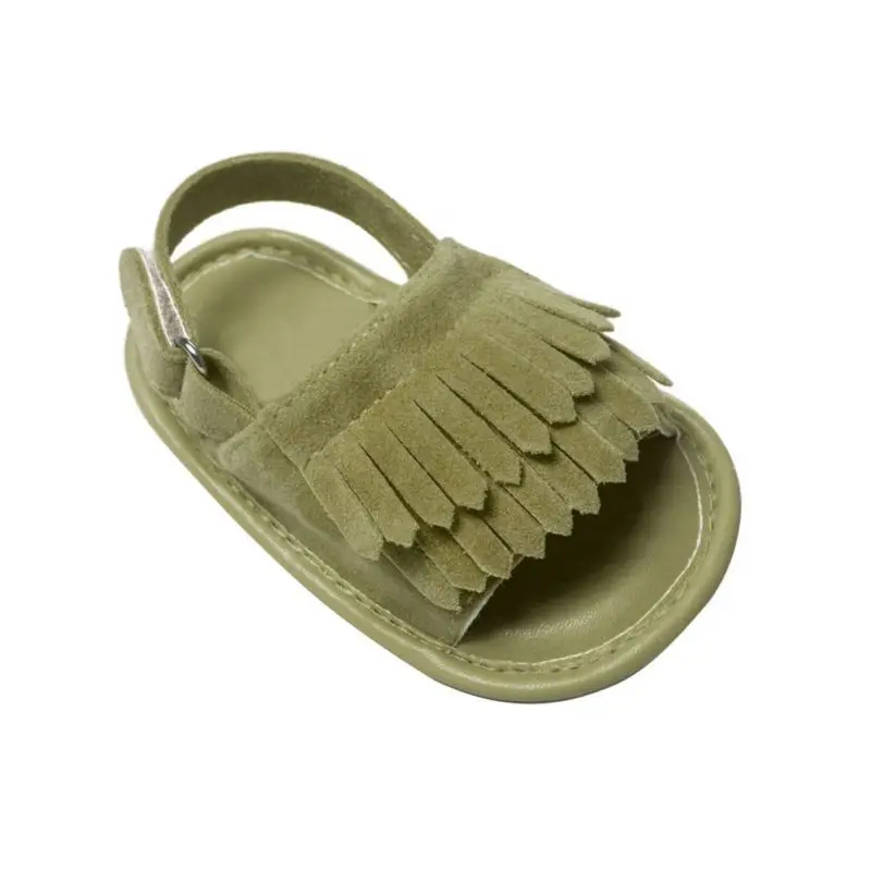 Baby Girl Sandals Summer Baby Shoes Casual Fashion Girl Shoes Sandals For Girls PU Fringed 9 Colors