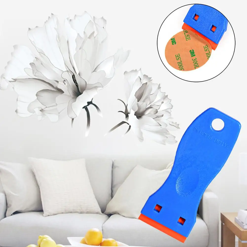 

Razor Scraper Glass Old Film Glue Removal Squeegee Sticker Decals Spatula USA Residue Adhesive Tool for Car Wraps 1.8