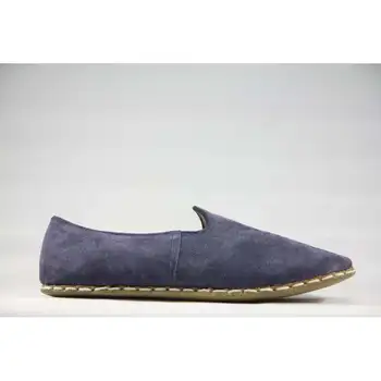 

Sabah Women Mai Suede Blue Handmade-Leather Traditional English-Womens Shoes 34 to 45 Size EU Size