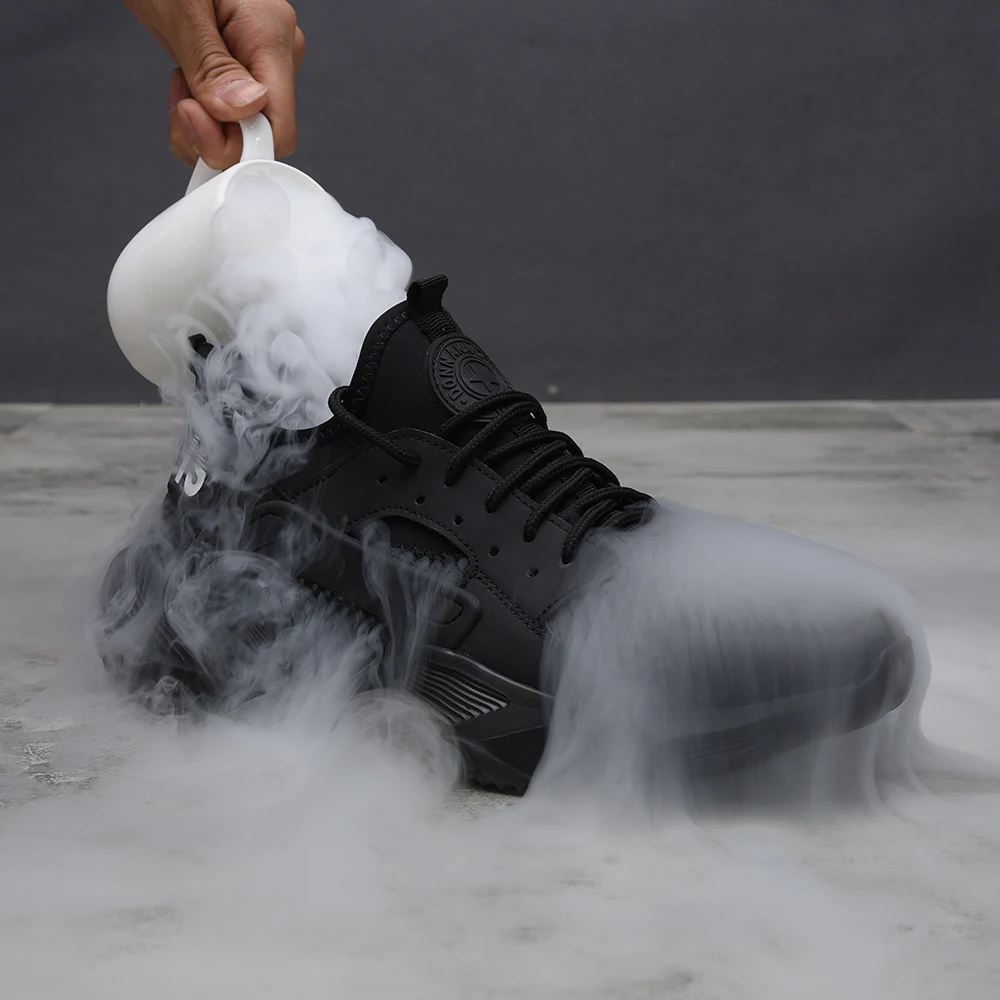

SITAILE Steel Toe Men's Work Safety Shoes Breathable Casual Outdoor Sneakers Puncture Proof Boots Comfortable Industrial Shoes
