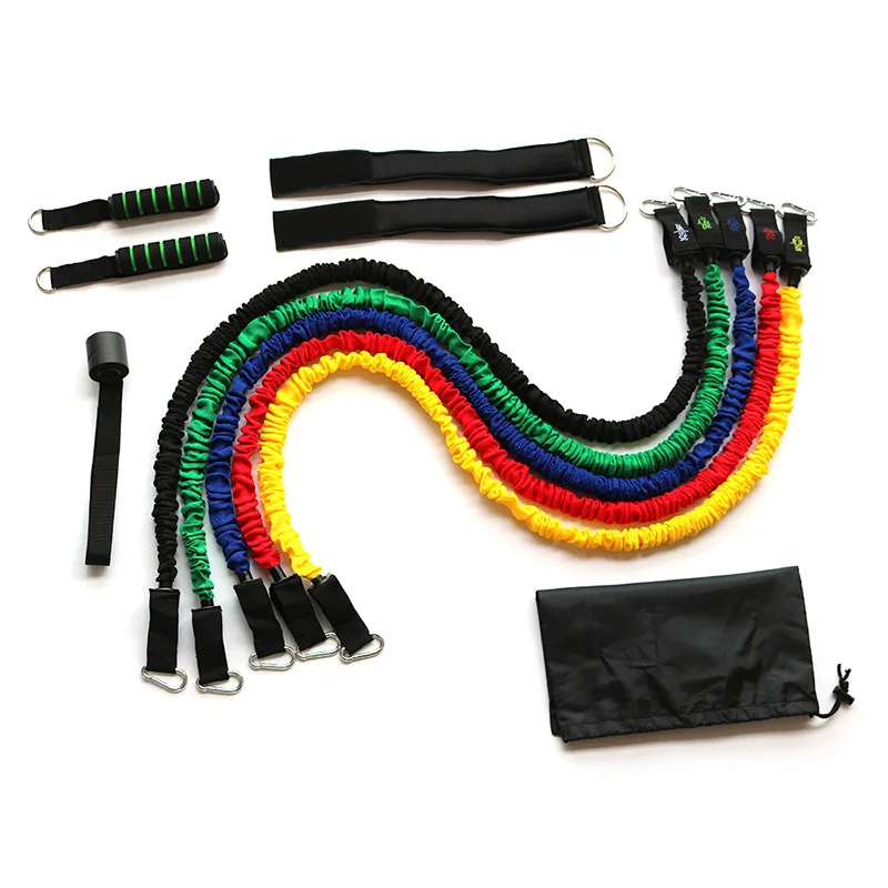 

Upgrade Anti-Fracture-125 Pound 11 Pieces hu lu gou Elastic String Latex Pull Rope Set