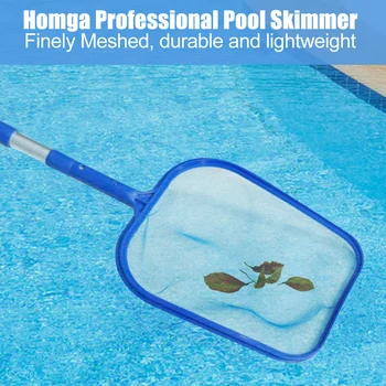 

Swimming Pool Leaf Cleaning Tools Professional Grade Leaf Remove Fine Mesh Pool Skimmer Net Bag Aquarium Detachable Fishing Net