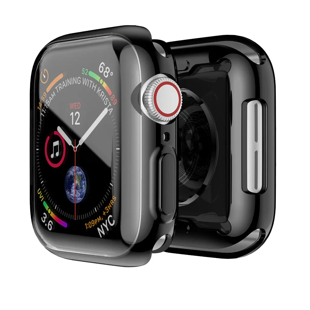 

Electroplate TPU Screen Protector Case Cover For IWatch Serie 5 40/44mm