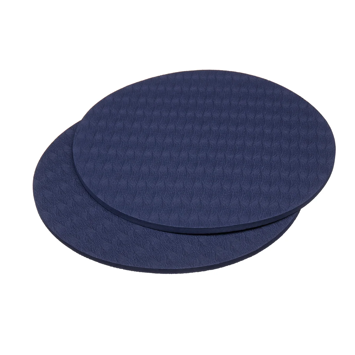Plum New 2PCS Set Portable Small Round Knee Pad Yoga Mats Cushion Non Slip TPE Mat Fitness Sprot Pad Plank Gym Disc Protective Pad - Color: Plum