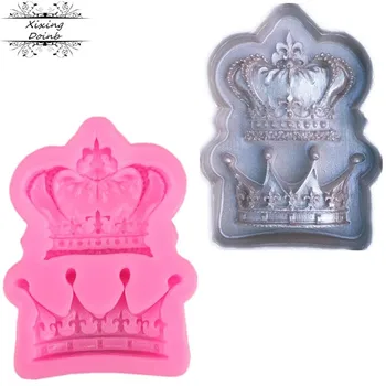 

1Pcs Crown shape silicone soft candy mold cake decorating tool candy chocolate Soft Candy Mold