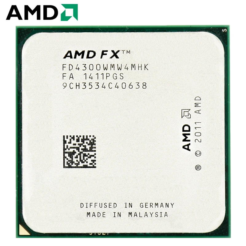AMD FX 4300 Quad Core 95W 3.8GHz 4MB CPU processor Desktop FX serial Socket  AM3+|CPUs| - AliExpress