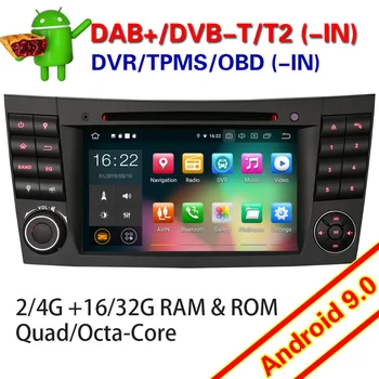 

7980 64 4880 Android 9.0 Car Stereo for Mercedes Benz CLS/G/E Class W211 W219 DAB+ TPMS Radio Autoradio Multimedia player