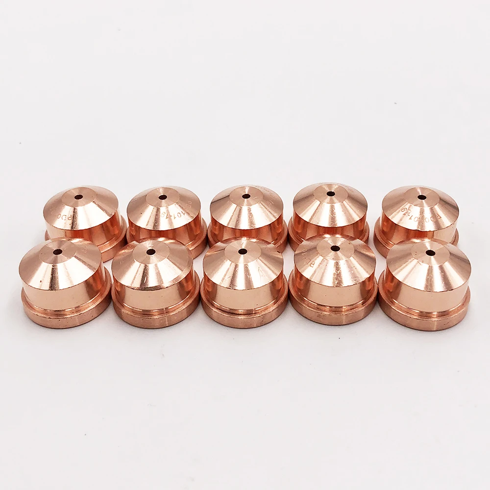 10PCS A101 P101 LT101 LTM101-A P141 A141 LT141 LTM141-A High Frequency Plasma Cutting Torch Consumables Parts Nozzle Tip PD0101