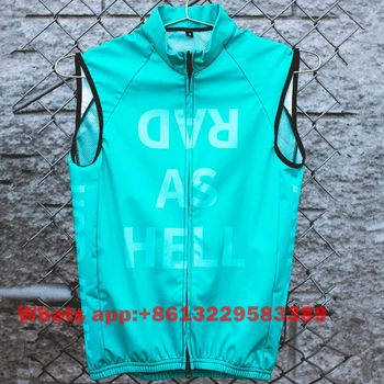 

usa Love Pain new Cycling vest 2020 Lightweight and breathable Bike Sleeveless vest mtb Windproof jacket blue green Wind Vest