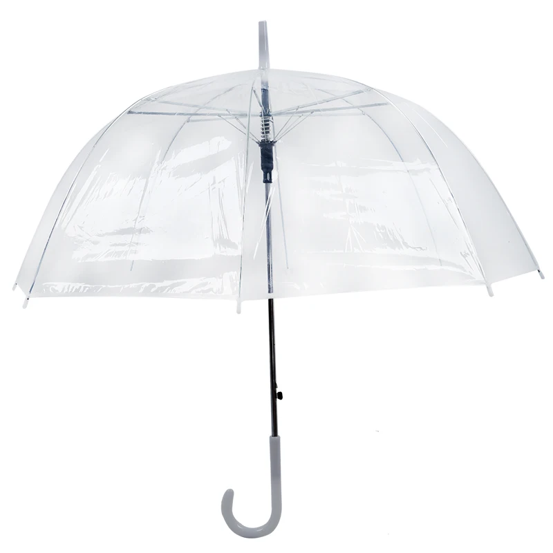 Новый-зонт прозрачный автоматический открытый e трость Свадебный зонт | Дом и сад