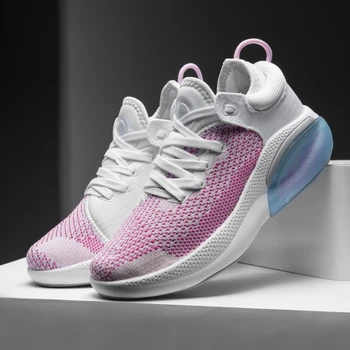 

New Light Weight Man Sneakers Sports Shoes Running Man Shoes Sport Pink Grey Green Large Size Men's Shoes Jogging