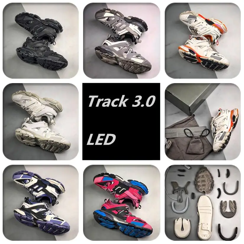2020 Newest Men's new Track .2 3.0 LED Light nylon and mesh trainers leather shoes for real bottom women's trainers sneakers
2020 Newest Men's new Track .2 3.0 LED Light nylon and mesh trainers leather shoes for real bottom women's trainers sneakers