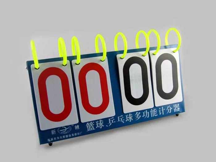 

Multi-functional Scoreboard Four-Digit Scoreboard Score Board Ping Pong Shuttlecock Only