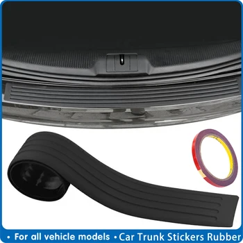 

Car Trunk Universal Stickers Rubber Protector Covers Automobiles Auto Trunk Anti Scratch Pad Interior Accessories Goods Styling