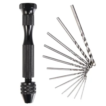

31PCS Mini 0.3-3.0mm High Speed Steel Bits Set Hand Spiral Micro Drill Kit Mainly Suitable For Materials Such As Wood