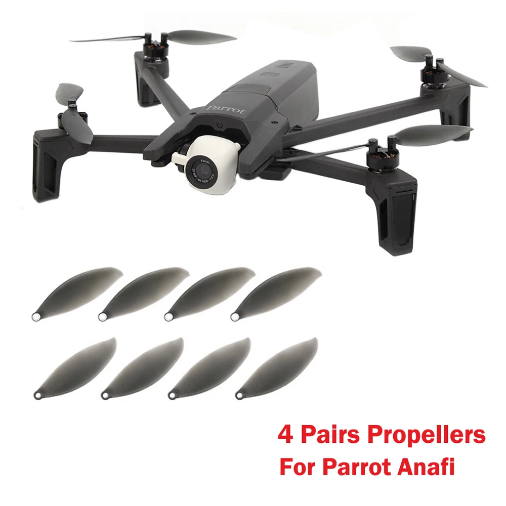 4 пары квадрокоптеров Anafi ремонт пропеллеров дрона складные FPV RC Квадрокоптер CW CCW