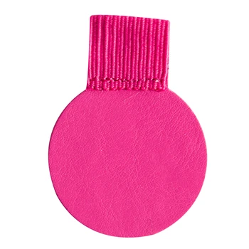 

Self-Adhesive PU Leather Pen Clip Pencil Elastic Loop for Notebooks Journal Round Square KQS8