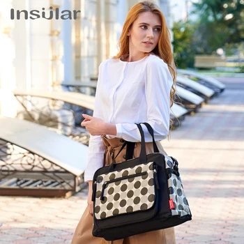 

Insular Baby Nappy Bag Diaper Changing Bag Mother Shoulder Bag Fashion Maternity Mummy Handbag Waterproof Baby Stroller Bags