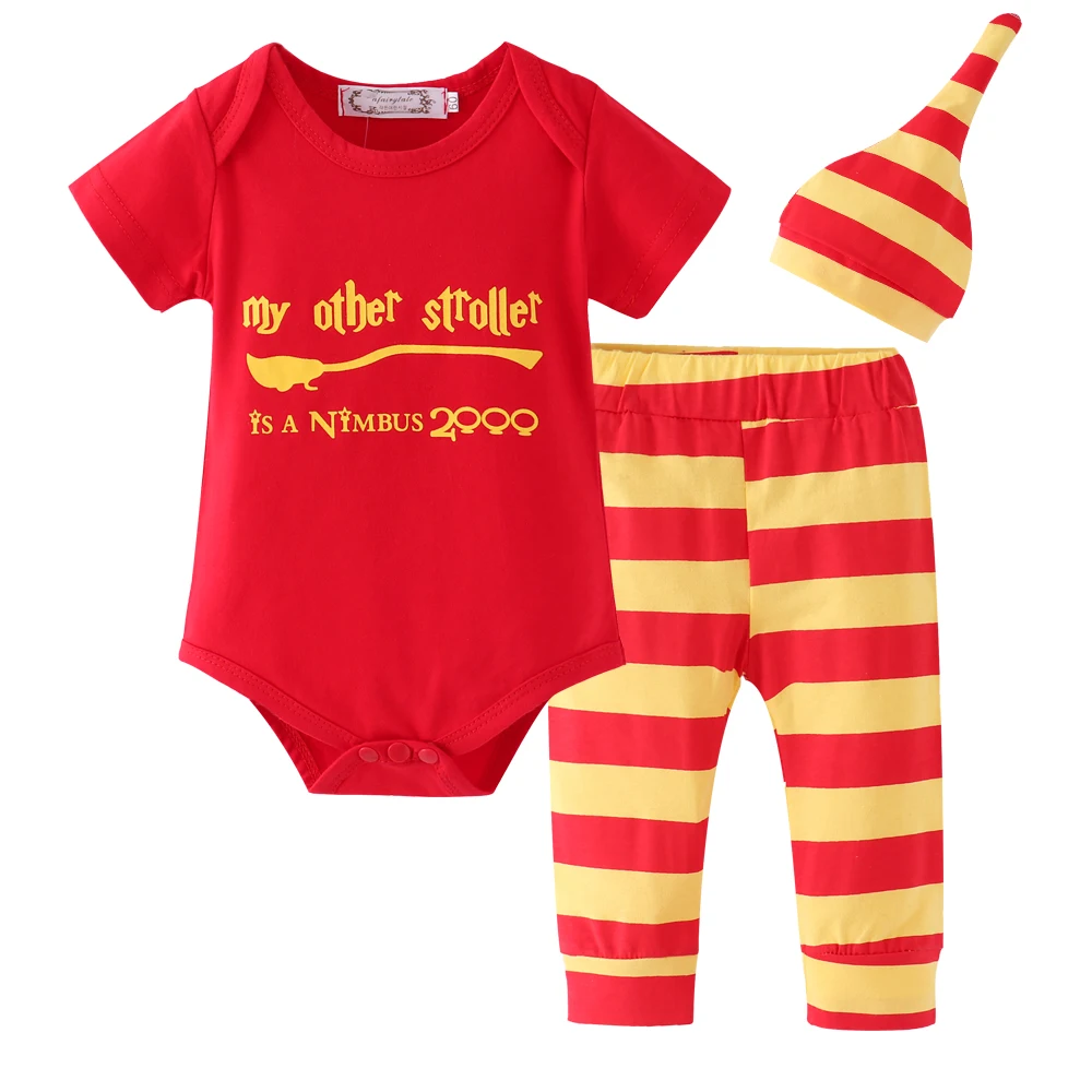 Комплект из 3 предметов одежда для маленьких мальчиков боди новорожденных + штаны