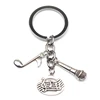 New Music Teacher Keychain Music Key Ring Pianist Gift Music Microphone Notes Handmade Guitar Jewelry Do Your Favorite Souvenirs ► Photo 1/4